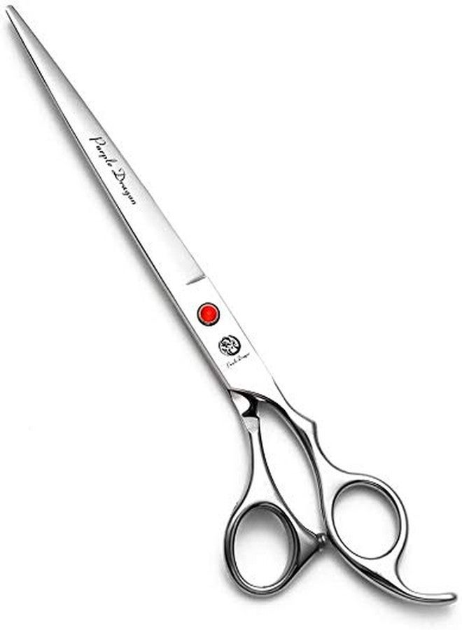 Purple Dragon 5"/5.5"/6"/6.5"/7"/7.5"/8"/9"/10" Sharp Edge Hair Cutting Shears Pet/Puppy/Cat Grooming Scissors with Bag - Perfect for Barber or Dog Groomer - Image 1